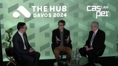 Davos 2024 Karl Friston and Yann Lecun