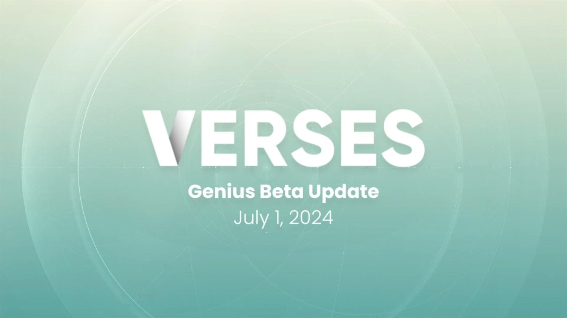 Genius Beta Launch Update